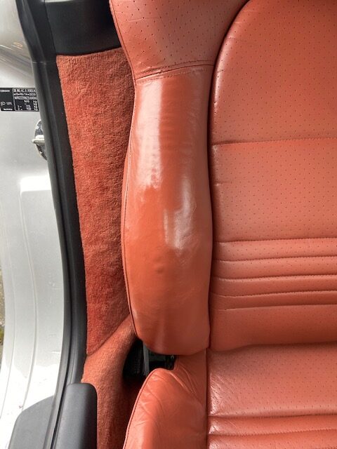 bolster leather repairs